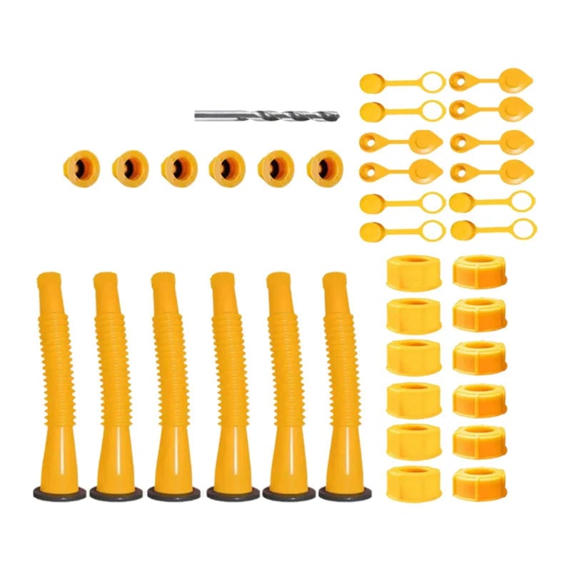 Saker Benzinkanister-Auslauf-Ersatz Mit Flexibler Anti-Verschütt-Düse