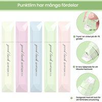 Dubbelhäftande tejprulle för scrapbooking