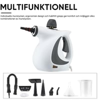 Sakerplus ångdesinfektionsrengöring