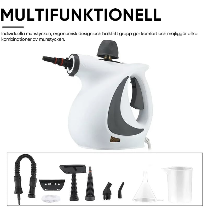 Sakerplus ångdesinfektionsrengöring