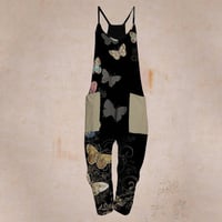 Uformell Jumpsuit med Stropper og Lommer