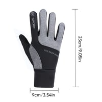 Thermo-Sport-Handschuhe Winddicht & Touchscreen-fähig