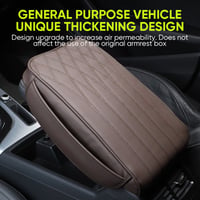 Universal Leather Car Armrest Mat