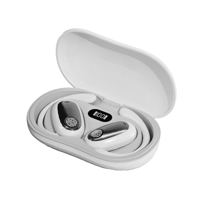 Sportliche Bluetooth-Ohrhörer mit hängendem Ohr