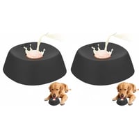 Slow-Feed Liquid Dog Bowls