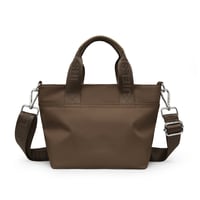 Zoned Nylon Crossbody Bag