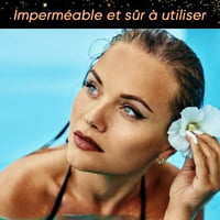 Autocollants Imperméables et Réutilisables pour Eye-liner et Cils