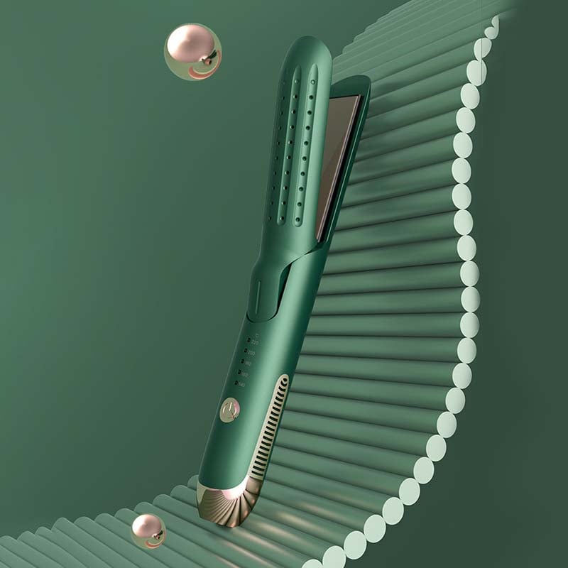 Mini anti-perm hair straightener