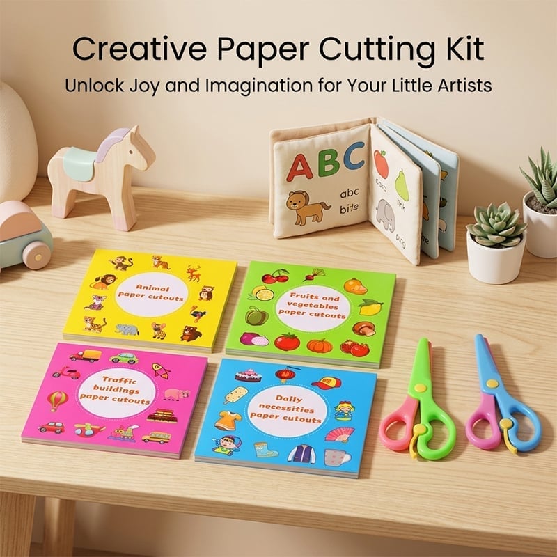 Children's DIY Paper Cutting Kit