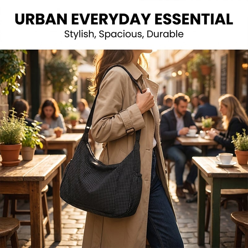 Drawstring Crossbody Bag