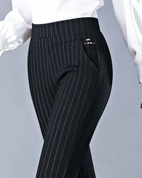 Højtaljede business pants med lommer