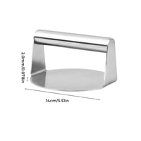 Stainless Steel Burger Patty Press-wq