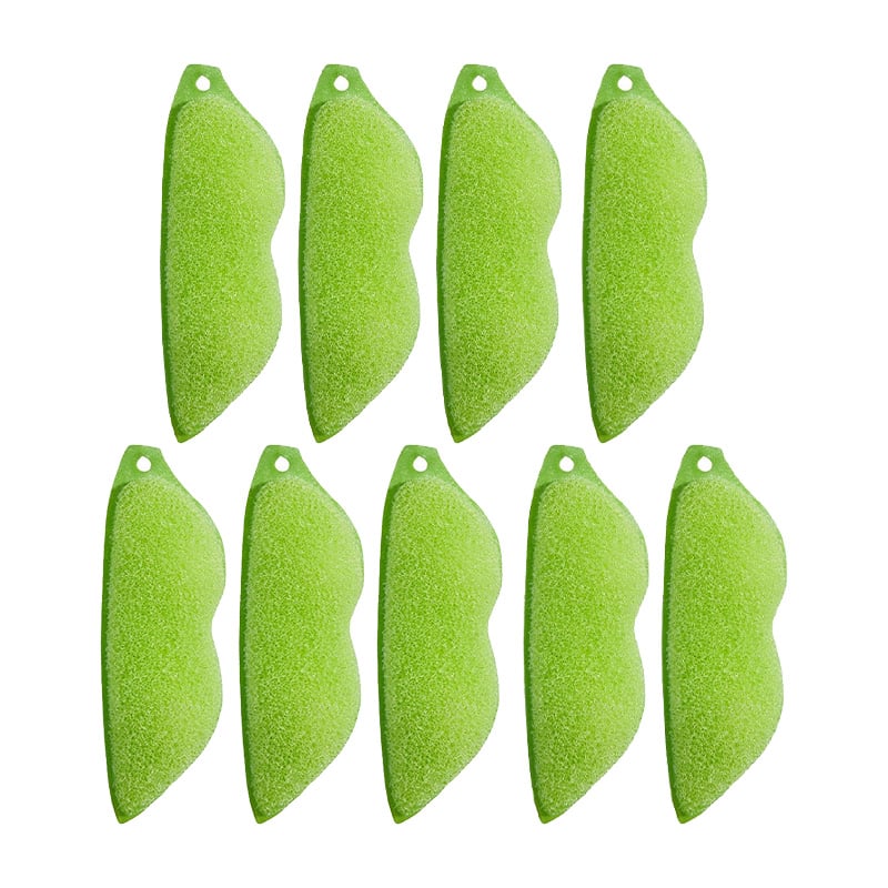 Beans Shaped Bottle Cleaning Sponge