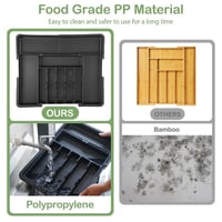 Sakerplus® Expandable Adjustable Kitchen Utensil Organizer Tray