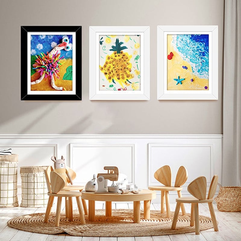 Kinderkunstprojekte A4 Kinderkunstrahmen