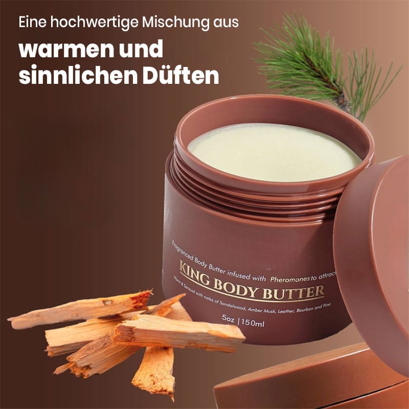 Königlich duftende Body Butter für Männer