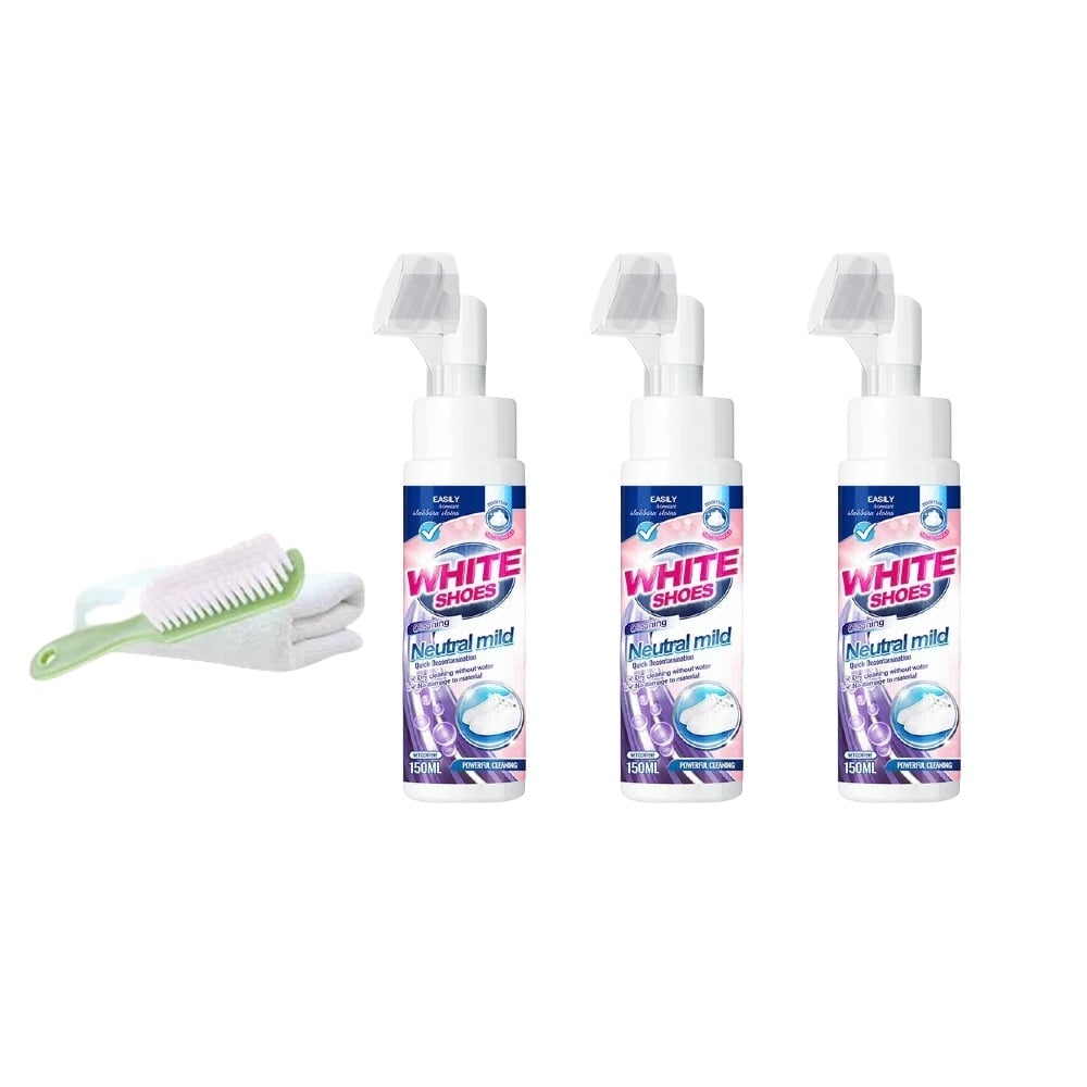 🤍Schaum No-Rinse Reiniger — Hellt & Weißt Schuhe sofort auf