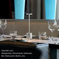 Draagbare oplaadbare LED-tafellamp