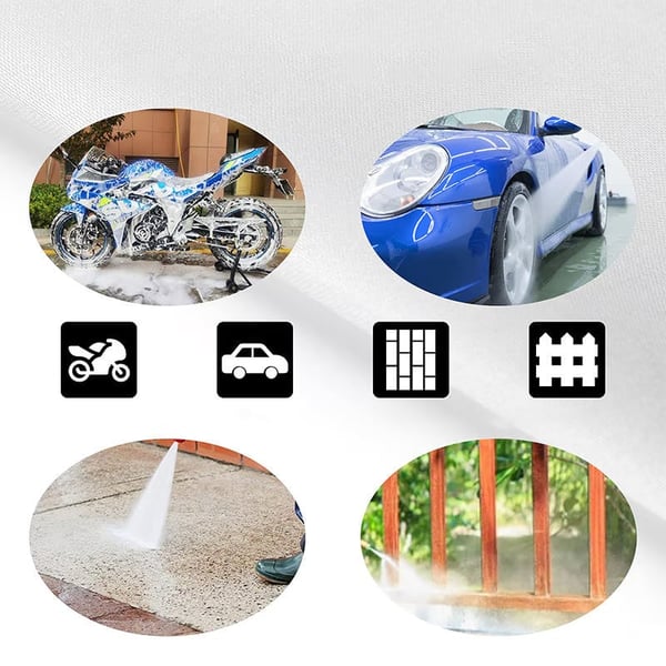 【Sale】Högtryckstvattenspruta Med Munstycken För Biltvätt