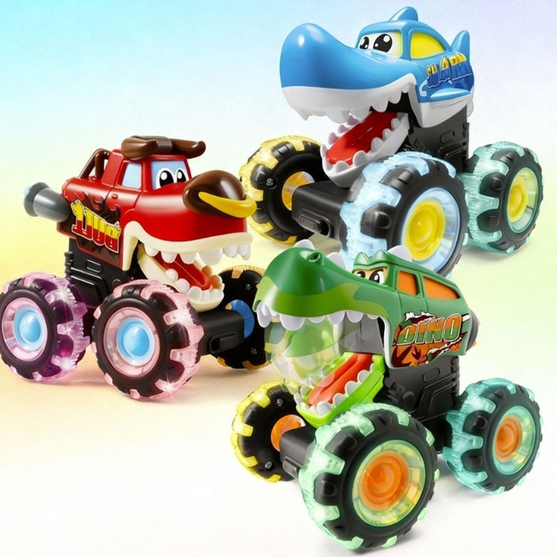 Glowing Monster Big Foot Toy Car