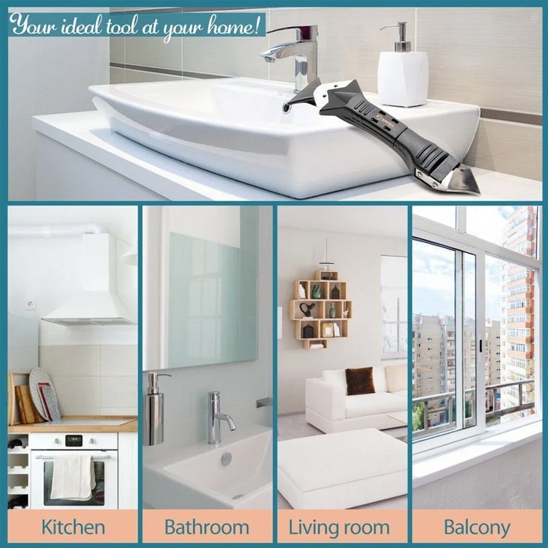 Professional Sealant Finishing Kit for Home Improvement - SAKER® Silicone Caulking Tools