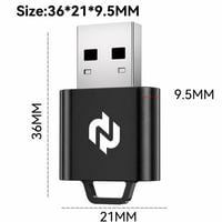 Sakerplus® Wireless CarPlay Android Auto Adapter