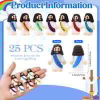 Mini Jesus Figurines With Jesus love You Slogan