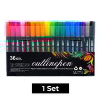 Dreamy Sparkle Dual-Line Contour Pen