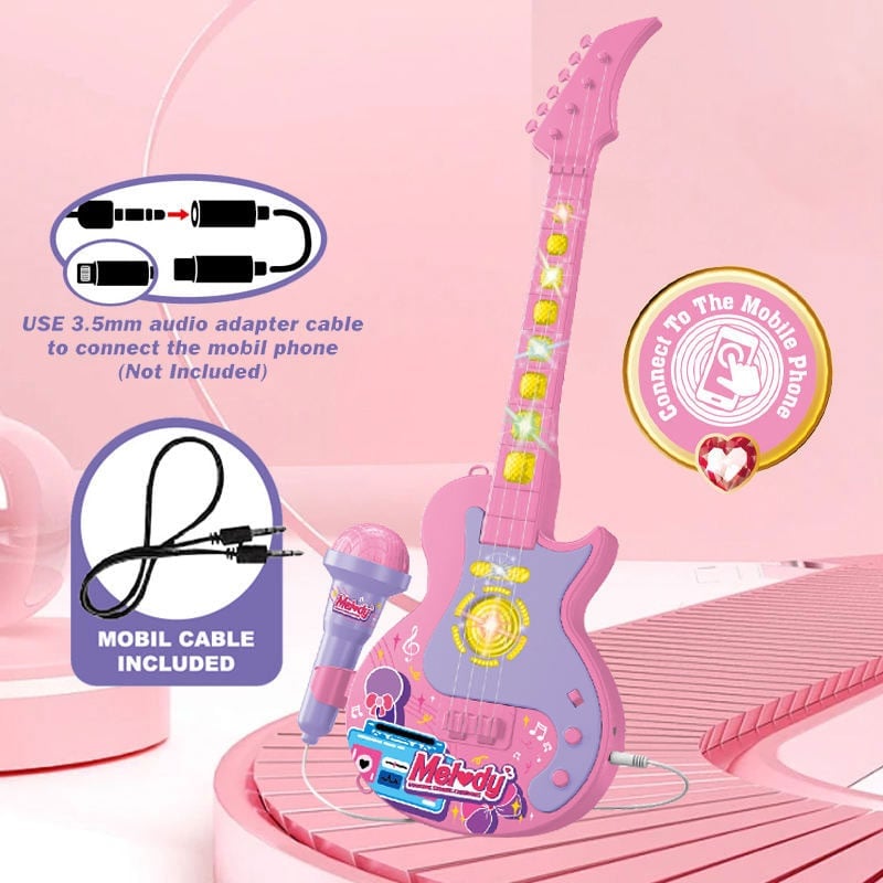 🎤 Kids Microphone and Stand 