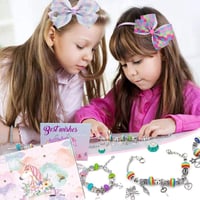 Sakerplus Girls Charm Bracelet Making Kit