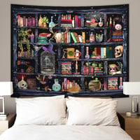 Skelet horror Halloween tapijt