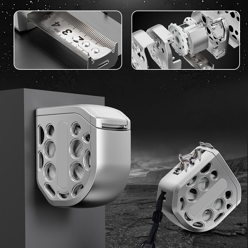 Stainless Steel Retractable Waterproof Measuring Ruler