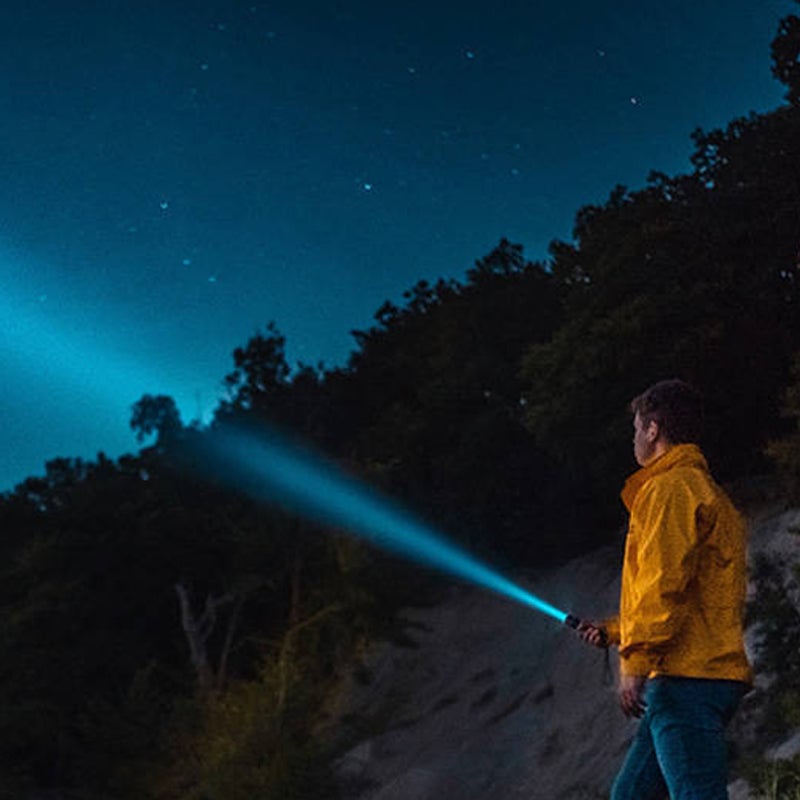 Zoom heldere zaklamp