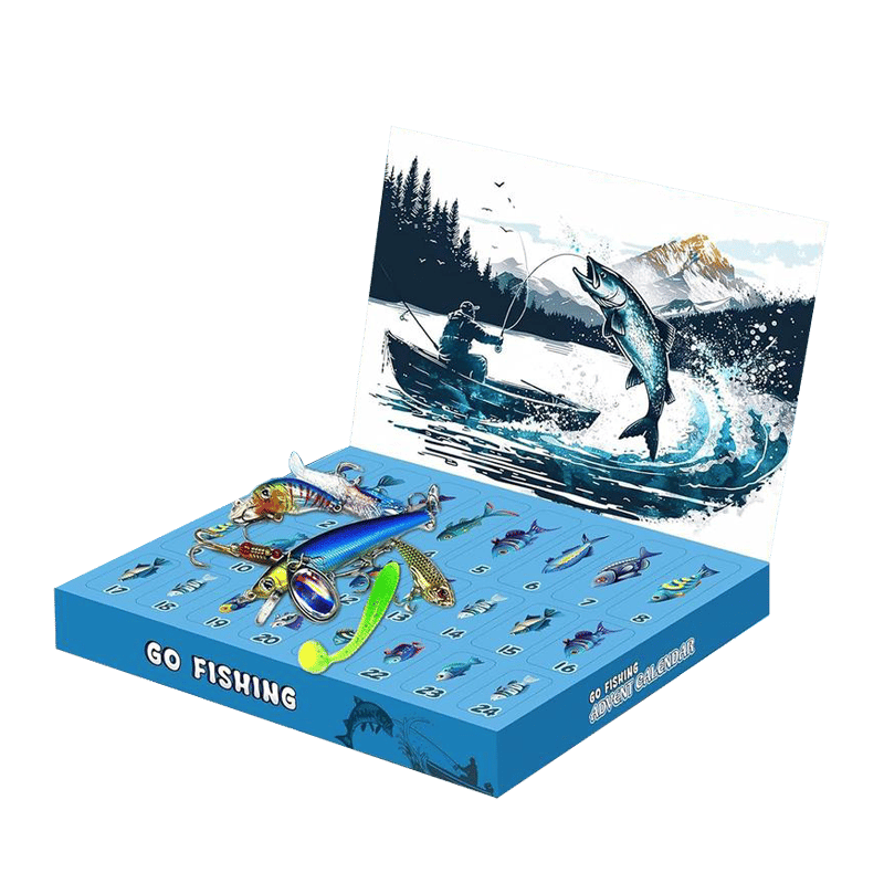Fishing Advent Calendar Mystery Box