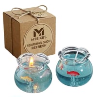 Mini Bubble Fish Tank Scented Candle