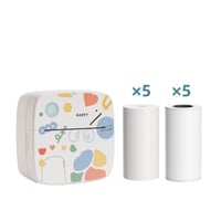Mini Trådlös Bluetooth-etikettskrivare