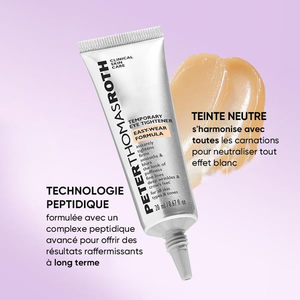 Tenseur temporaire pour les yeux