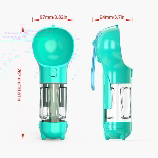 Hundetrinkflasche, tragbar