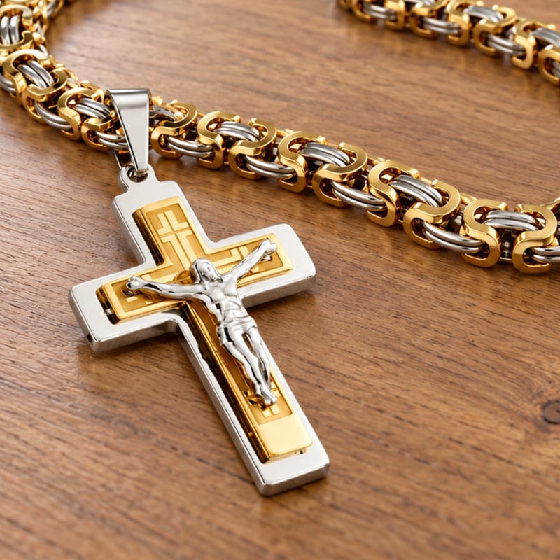 Men's Cross Necklace