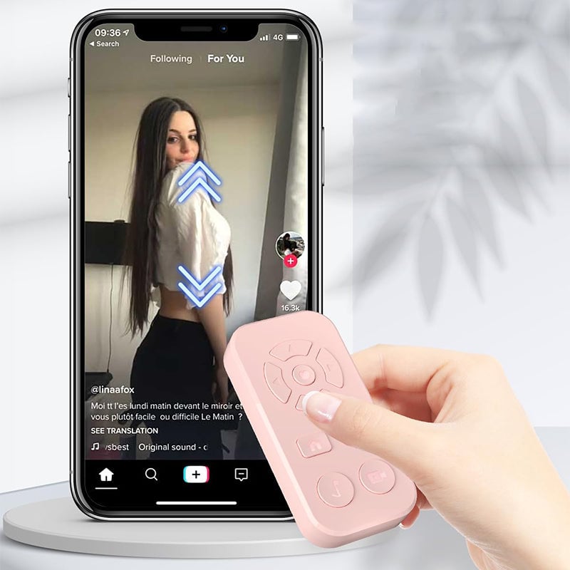 9-Key Smartphone Bluetooth Remote Controller