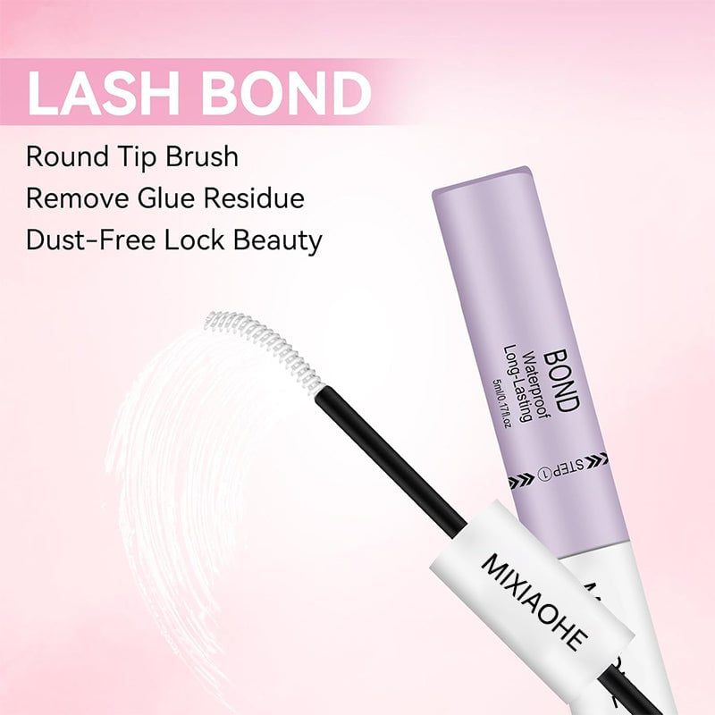 Dual-Ended Eyelash Glue – Waterproof & Clear