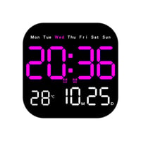 Hangable Standalone Square Clock