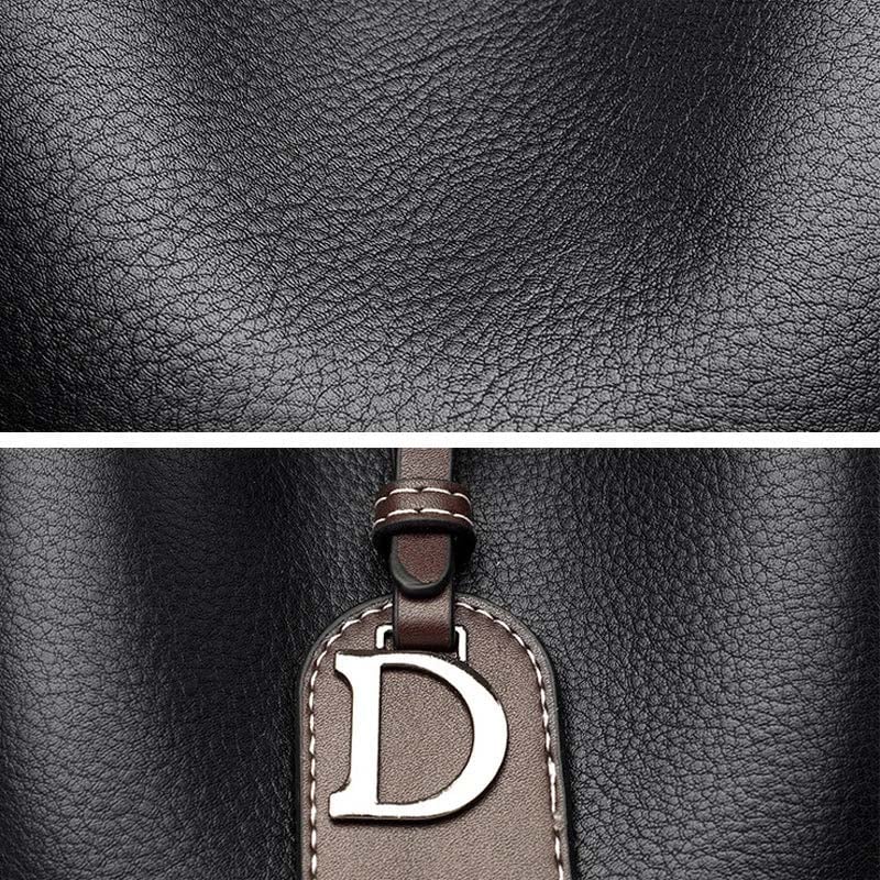Nischen-Umhängetasche aus PU-Leder für Damen👜