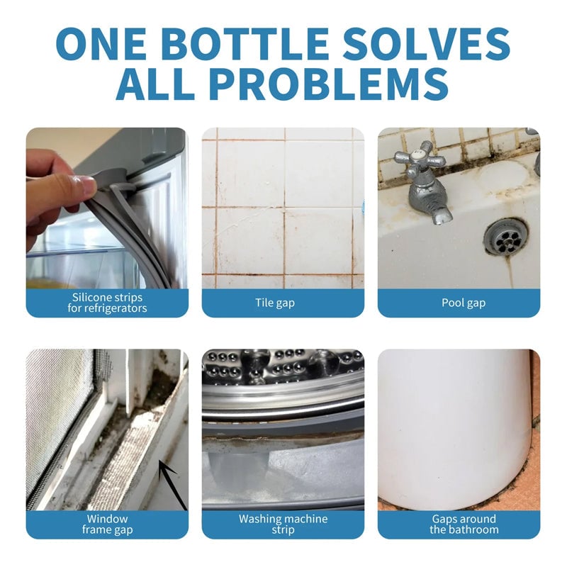 Washing machine mildew remover