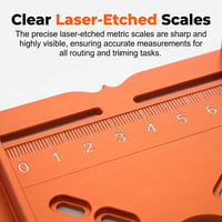 Precision Wood Router Slotting Guide Bracket