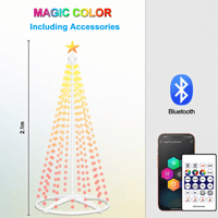 Kexon™ Smart Christmas Tree Shaped String Lights