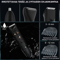 3-in-1 Sähköinen Kehokarvatrimmeri