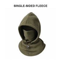 Fleece Double Layer Integrated Hat