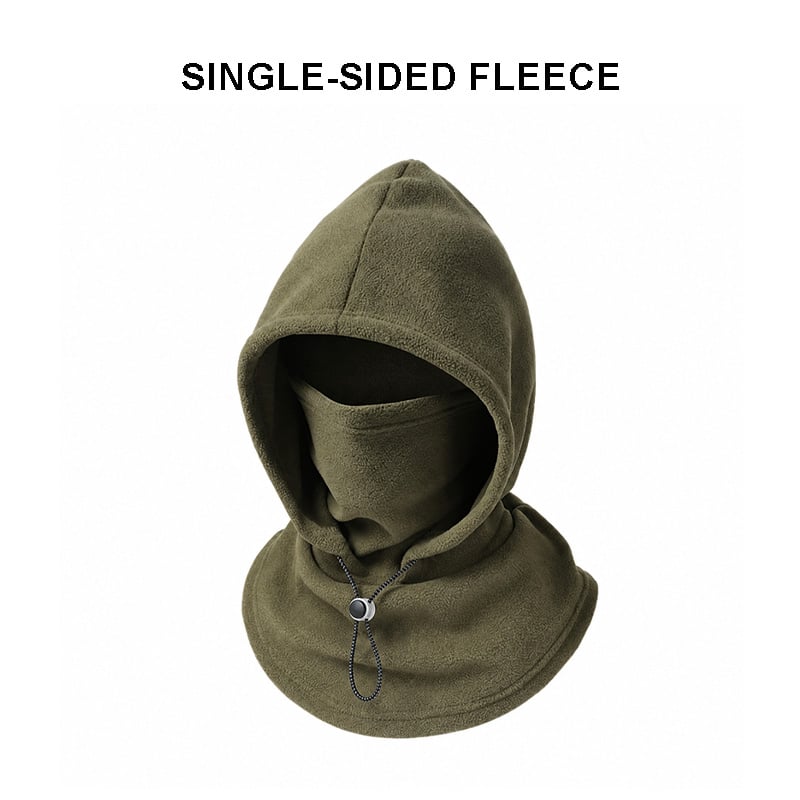Fleece Double Layer Integrated Hat