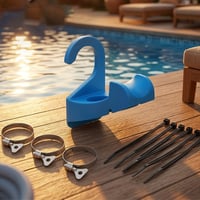3 Pack Swimming Pool Pipe Bracket